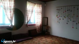 نمای داخلی اتاق اقامتگاه بوم گردی مامن - بالاسرای لیلاکوه - لنگرود - گیلان